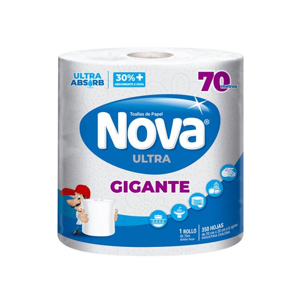 Nova toallas de papel
